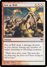 2 FIRE AT WILL ~mtg NM Eventide Com x2