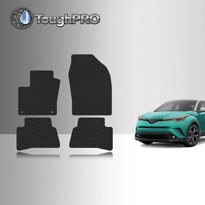 Alfombrillas ToughPRO negras para Toyota C-HR All Weather Custom Fit 2018-2022 Foto 1 de 4