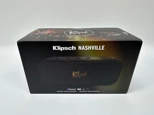 The Klipsch Nashville Wireless Bluetooth Speaker - Black - Photo 1 sur 5