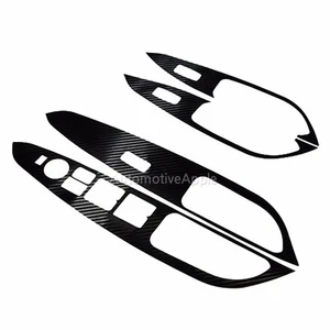 3D Decal Sticker Window Switch Carbon Fabric For Kia Rio Pride - Picture 1 of 5