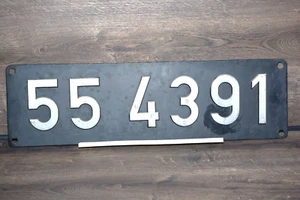 Placa de locomotora de vapor 55 4391 - 3,65 Kg - 70x20 cm - Imagen 1 de 10