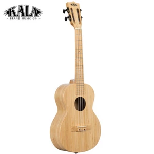 Kala KA-BMB-T Solid Bamboo Tenor Ukulele with Aquila Super Nylgut Strings - Picture 1 of 4