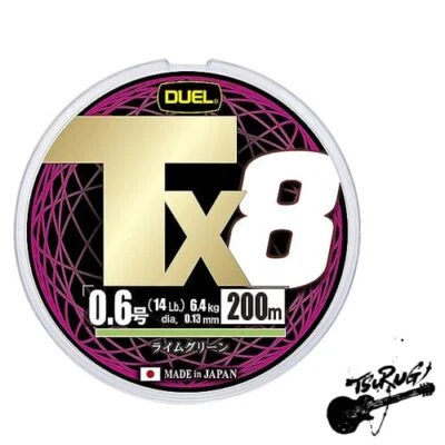 Línea de pesca Duel Tx8 PE equipo de pesca alta resistencia alta sensibilidad Lo Foto 1 de 2