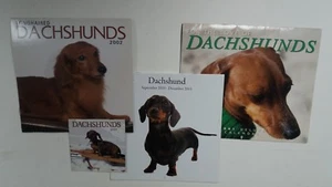 4 x Old Dachshund Calendars - Rarely Available - 2001 to 2011 (See Description) - Picture 1 of 10