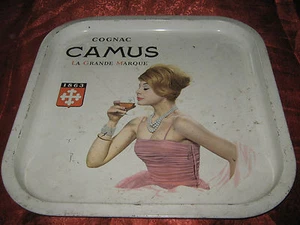 VASSOIO PUBBLICITARIO COGNAC CAMUS LA GRANDE MARQUE - Picture 1 of 1