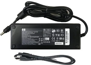 Original HP Netzteil 120 Watt Rundstecker (5,5mm pin) AC Adapter - Bild 1 von 1