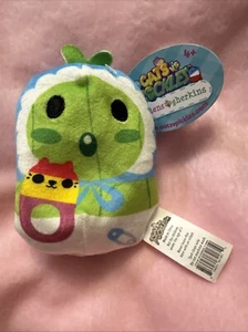 NWT 2022 Kittens Vs Gherkins 3" Lil Joey #02 Soft Beanbag Plush Toy Collectible - Picture 1 of 2