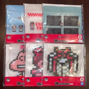 Ichiban Kuji MOTHER 2 30th Anniversary Zipper Bag All 6 type set G prize - Picture 1 of 2