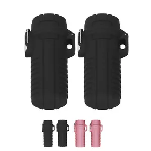 2 Pcs Water Proof Storage Tube Airtight Cover Ring Tube Storage Box - Picture 1 of 30