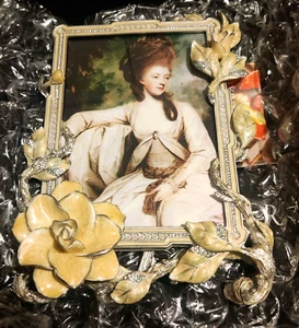 JAY STRONGWATER 5 x 7 Duchess  Gardenia frame nib - Picture 1 of 6