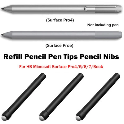 Refill Pencil Pen Tips Pencil Nibs For HB Microsoft Surface Pro4/5/6/7/Book Part - Image 1 of 4