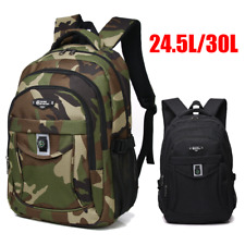17.7''/19'' Men Women Travel Backpack Rucksack Camping Laptop Hiking School Bag