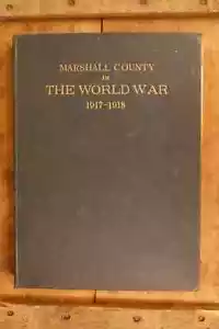 Marshall Country in the World War 1919 Named Signed WWI Soldier Marshalltown IA - Picture 1 of 9
