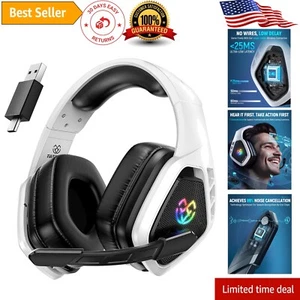Wireless Gaming Headset with 7.1 Surround Sound for PS5 & PC - 30H Battery - Picture 1 of 9
