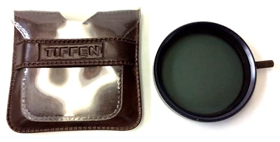 Vintage TIFFEN 49M Polarizer Filter with Original Plastic Case ~ Made in USA - Image 1 of 3