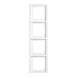 4-fach Abdeckrahmen 1724-184K Future Linear studioweiß - Bild 1 von 1