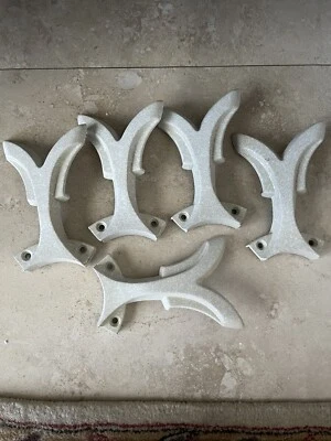 Juego de 5 brazos de hoja de ventilador de techo Emerson - piedra blanca. modelo #F35761316 DVAR Foto 1 de 4