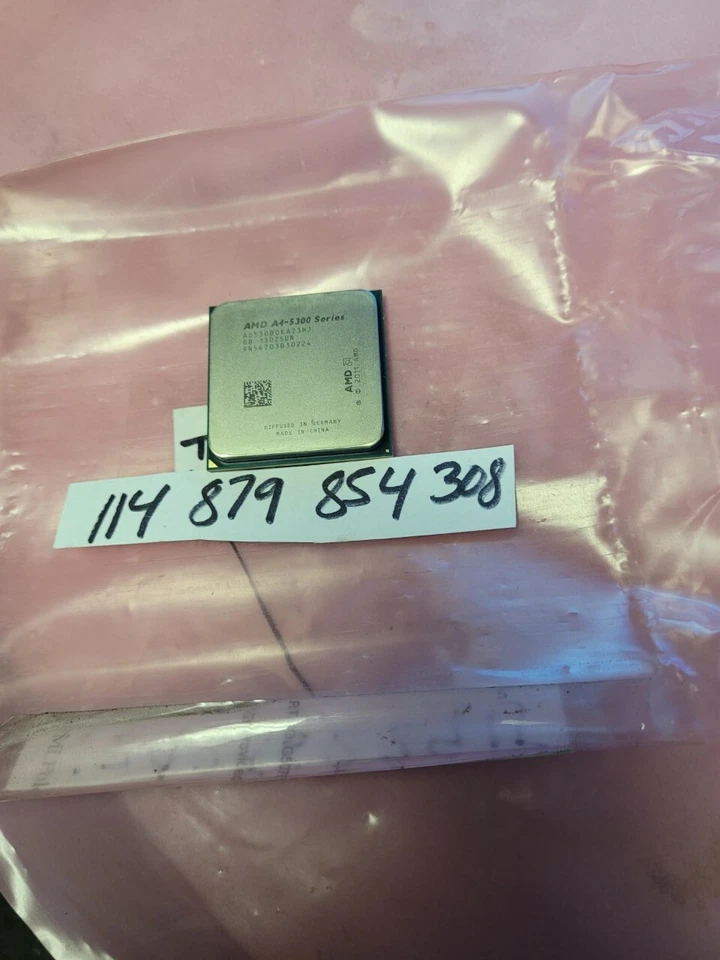 Procesador AMD A4-5300B 3,4 GHZ DUAL CORE, AD530BOKA23HJ, SOCKET FM2 Foto 1 de 1