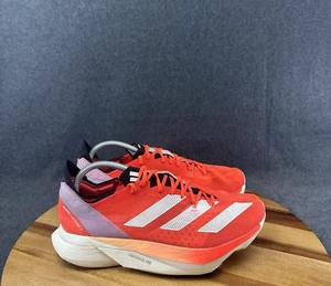 Adidas Adios Pro 3 Sneakers Red Running Trainers Shoes Gx9777 Men Sz 9.5 - Picture 1 of 11