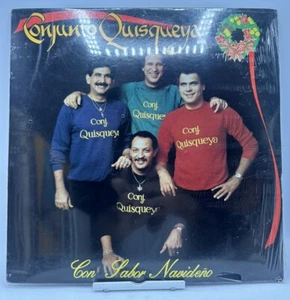 Conjunto Quisqueya Con Sabor Navideno Navidad VIVA 1987 Puerto Rico NM Sealed - Imagen 1 de 2