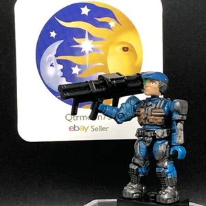 HALO Mega Bloks CLASSIC UNSC Marine FIGURE 97001 UNSC Cobalt Combat Unit 2012 - Picture 1 of 7