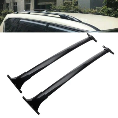 MotorFansClub 2 barras transversales de techo aptas para Nissan Armada 2017 2018 2019 2020 Foto 1 de 4