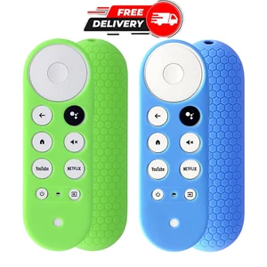 2pcs Remote Cover (Glow in The Dark) Compatible with 2020 Chromecast with Google - Picture 1 of 8