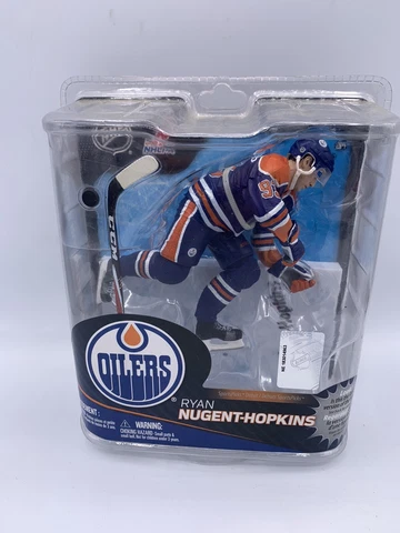 Ryan Nugent- Hopkins:Oilers~ Blue -McFarlane Action Figure NHL Series 31 Cover
