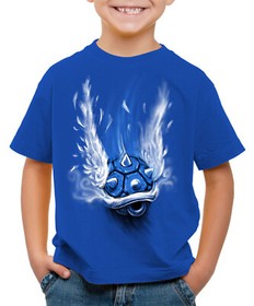 Blauer Panzer T-Shirt Kinder kart videospiel konsole mario kart n64 switch super