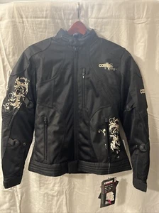 Castle X Women's Prism Black Textile Motorcycle Jacket Size Small 17-1262 - Picture 1 of 13