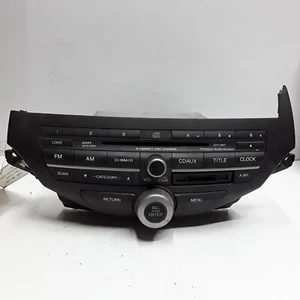 08 09 Honda Accord AM FM XM 6 disc CD radio receiver 3PA1 faceplate ID - Picture 1 of 4