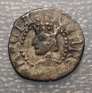 IMPERIO ESPAÑOL SARDENYA JOAN II DINER (PITXOL) ND (1458-1462) (1472-1479) - Picture 1 of 2