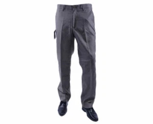 FARAH CLASSIC FABS5077 Mens Trousers Easy Care Flat Front Straight Stilwell - Picture 1 of 8