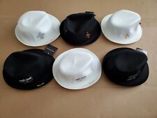 Six hats total (black and white) - Bundle price for all 6