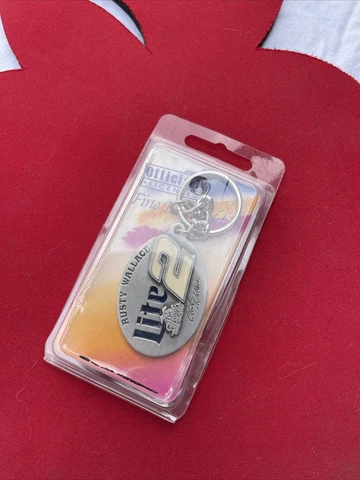 NASCAR Rusty Wallace Metal Keychain Cover