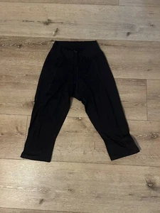 Womens Sheila Moon  Padded Cycling Knickers Tights 3/4 Capri Black Small - Picture 1 of 4