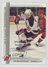 2000-01 ITG Be A Player Memorabilia /10 Alexander Mogilny #219