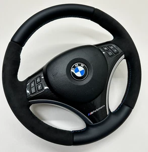BMW E92 E90 M PERFORMANCE ALCANTARA STEERING WHEEL E90 E82 E87 E81 E93 - Bild 1 von 8