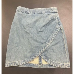 Zadig & Voltaire NWOT Julipe Denim Eco Skirt in Blue Size EU 34 - Picture 1 of 5