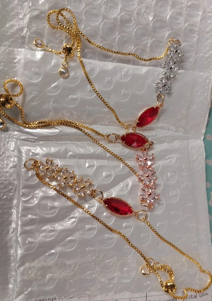 Crystal Snowflake Bracelet - Image 1 of 1