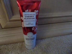 Bath and Body Works JAPANESE CHERRY BLOSSOM Moisturizing Body Wash 10 oz - Picture 1 of 2