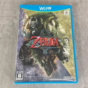 The Legend of Zelda Twilight Princess HD ver. Nintendo Wii U Action w/Case JP 24 - Picture 1 of 3