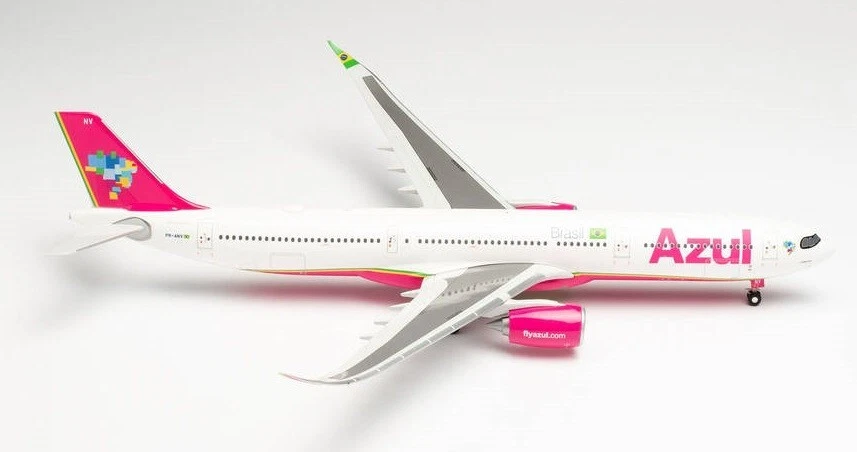 ¡Nuevo! Herpa 571869 Azul Airlines Airbus A330-900neo "La Belle Azul" modelo 1:200 Foto 1 de 1
