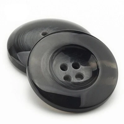 10X DIY Resin Sewing Buttons 4 Holes Round for Sewing Crafts Suits Coats Buttons - Image 1 of 4