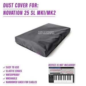 STAUBABDECKUNG für NOVATION 25 SL, MK1/MK2 - wasserdicht, einfach zu bedienen, elastische Kanten - Bild 1 von 3