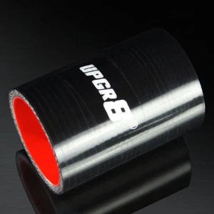 UPGR8 4-PLY 1.75'' High Performance Black Straight Coupler Silicone Hose 45MM ID - Bild 1 von 1
