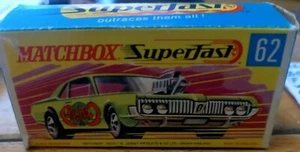 Matchbox Superfast 62B Rat Rod Dragster original, Box - Foto 1 di 4