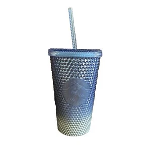 Starbucks Christmas Holiday 2023 Blue Icicle Gradient Studded Grande Tumbler - Bild 1 von 6