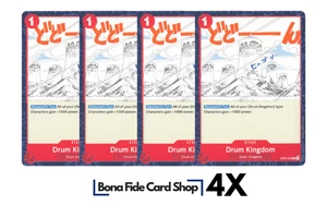 4X One Piece Card Game Drum Kingdom OP08-020 Common NM Playset 4x - Picture 1 of 2