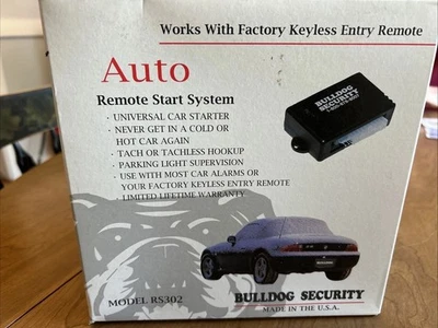 Sistema de arranque remoto automático Bulldog Security modelo RS302 Foto 1 de 2